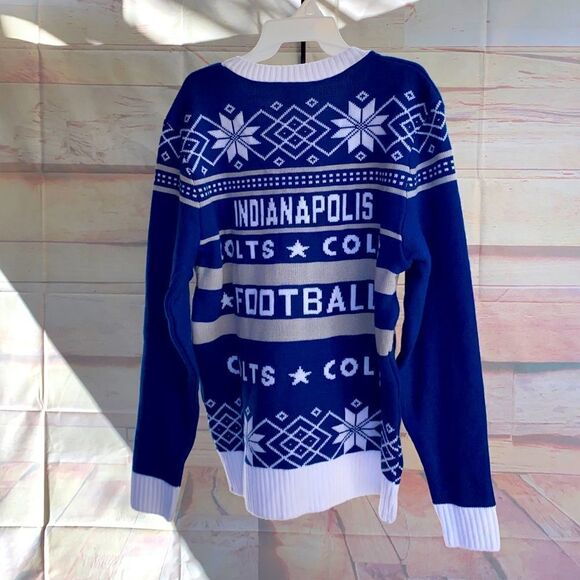 Mens sz XL NWOT Colts NFL sweater - Picture 3 of 3